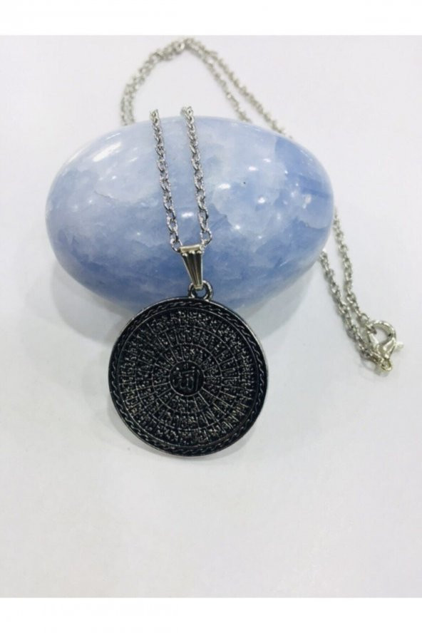 Esmaül Hüsna Yazılı Kolye - Resim 2