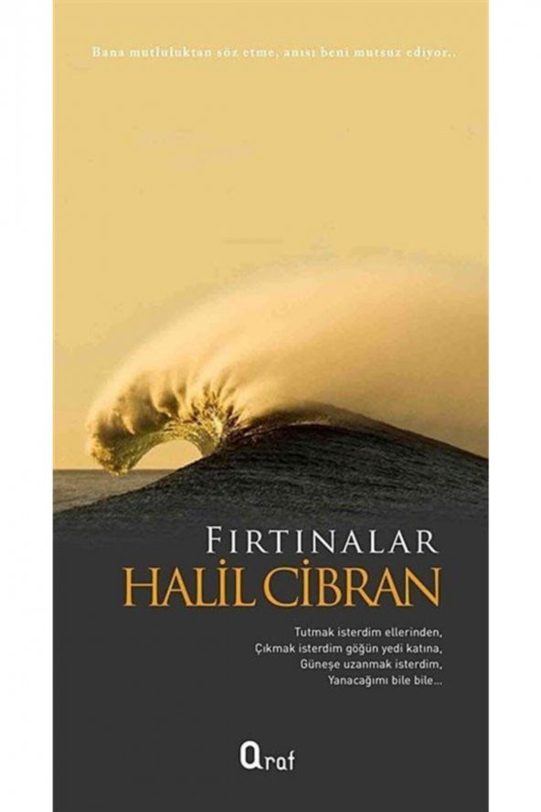 Fırtınalar - Halil Cibran 9786054533701