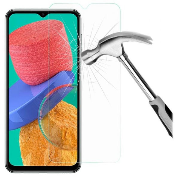 Samsung Galaxy M33 Ekran Koruyucu 3 Adet Temperli Kırılmaz Cam