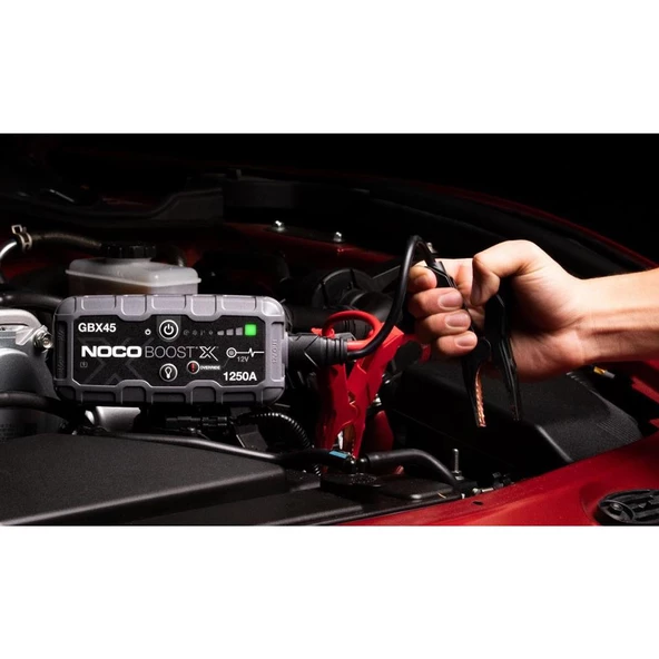 NOCO GBX45 12V 1250Amp Ultrasafe Lityum Akü Takviye + Powerbank + Led Lamba - 5