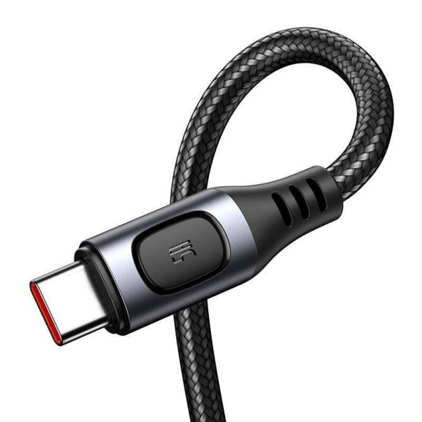 Baseus Flash Multiple Fast Hızlı Şarj Kablosu USB For Type-C 5A 2 Metre Tüm Hızlı Şarj Protökolleri Destekli - 4