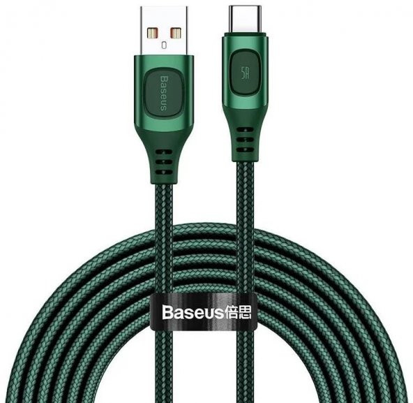 Baseus Flash Multiple Fast Hızlı Şarj Kablosu USB For Type-C 5A 2 Metre Tüm Hızlı Şarj Protökolleri Destekli - 6