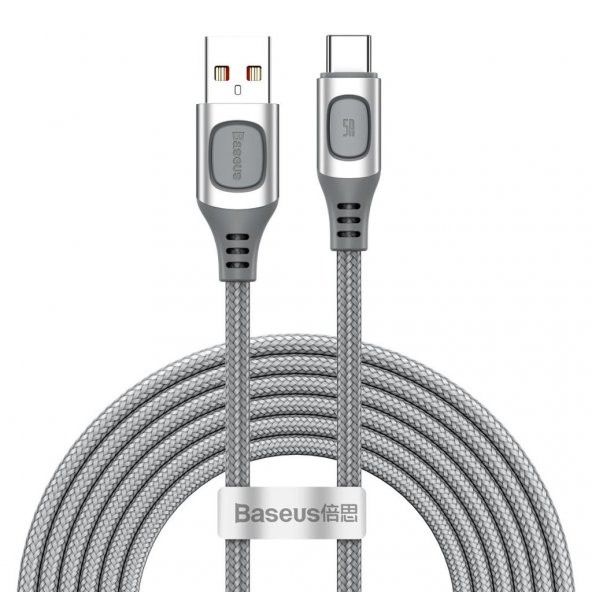 Baseus Flash Multiple Fast Hızlı Şarj Kablosu USB For Type-C 5A 2 Metre Tüm Hızlı Şarj Protökolleri Destekli - 11