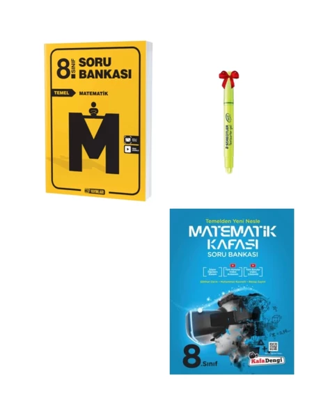 LGS 8.Sınıf Temel Matematik ve Matematik Kafası Soru Bankası