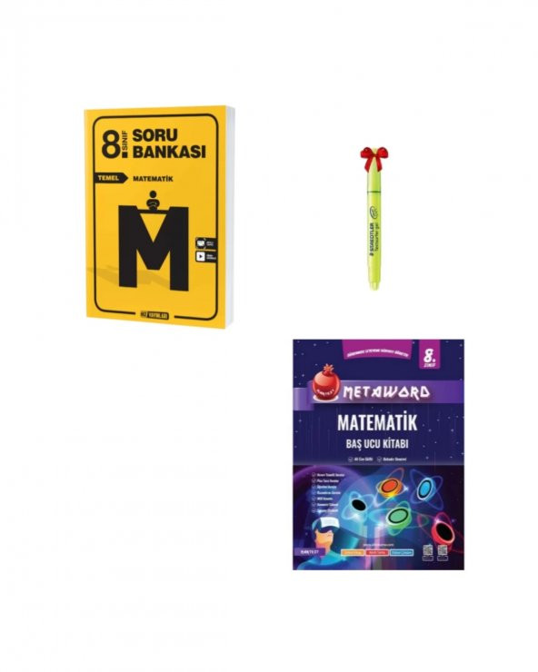 LGS 8.Sınıf Temel Matematik ve Metaword Matematik Soru Bankası