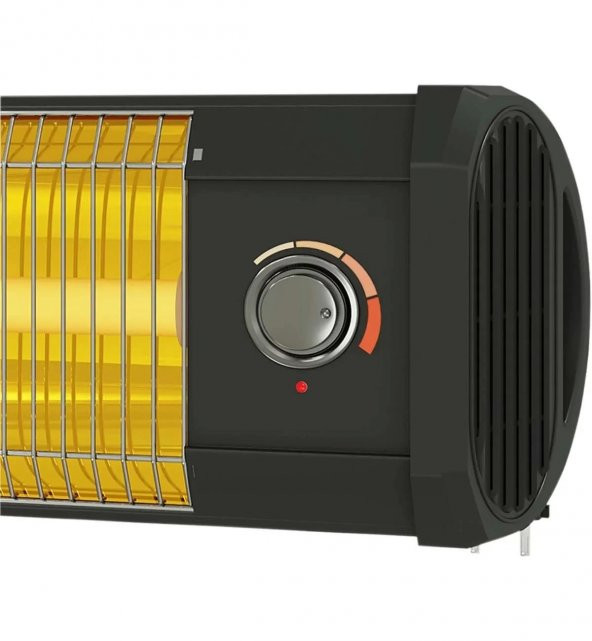 Mirkraft Effect-t 2000 W Duvar Tipi Elektrikli Isıtıcı Soba - 4