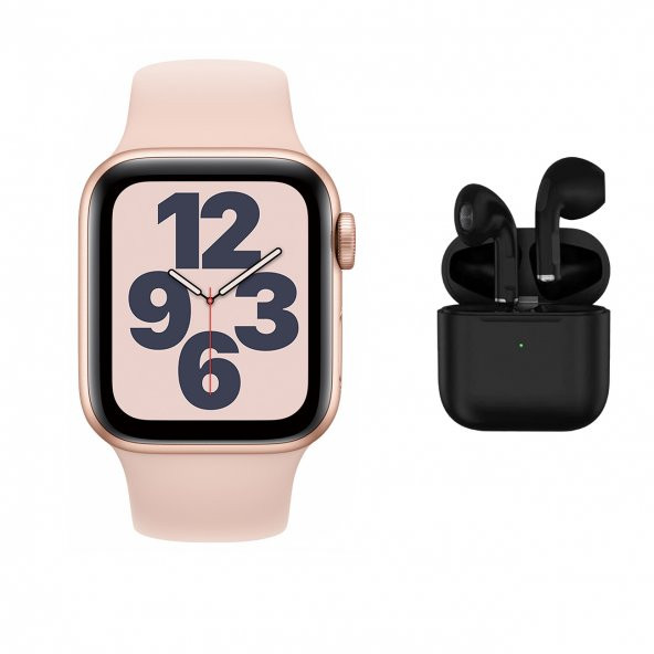 Bayer T700 Watch 6 Series Akıllı Saat +  Airpods Uyumlu Pro 5 Bluetooth Kulaklık