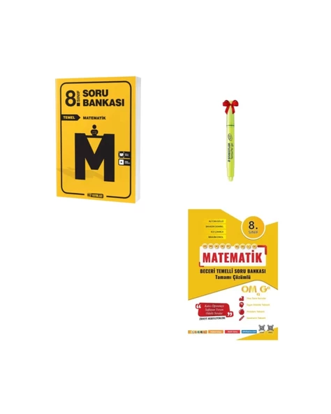 LGS 8.Sınıf Temel Matematik ve Beceri Temelli Matematik Soru Bankası