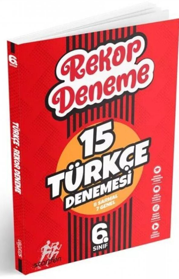 STARTFEN YAYINLARI 6. SINIF TÜRKÇE REKOR DENEME