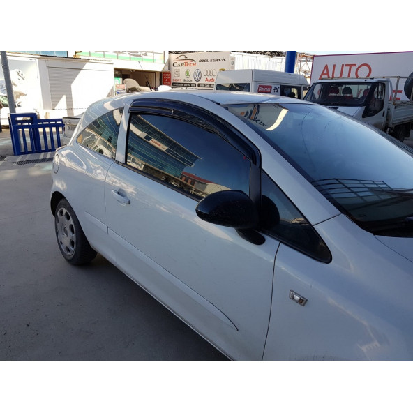 Corsa D Mügen Cam Rüzgarlığı 2006-2015 Arası Tek Kapı 2Li - 1