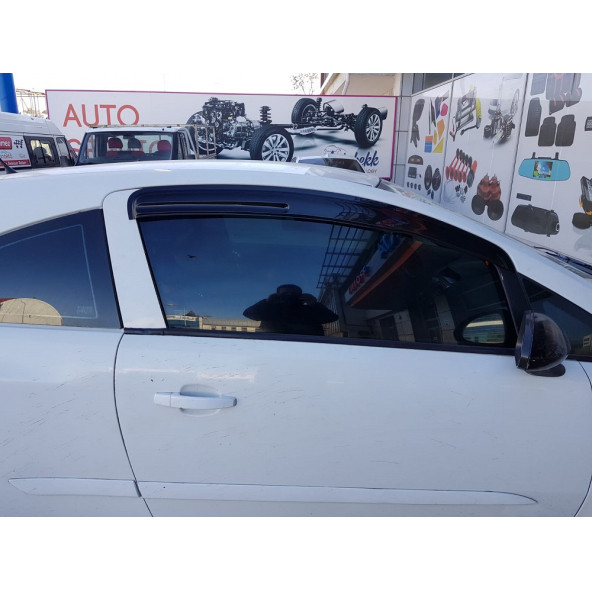 Corsa D Mügen Cam Rüzgarlığı 2006-2015 Arası Tek Kapı 2Li - 4