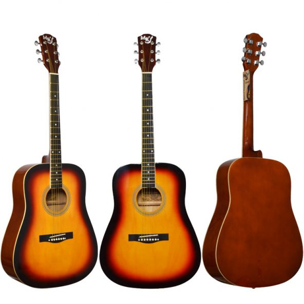 Akustik Gitar Seti (Kılıf Hediyeli) Manuel Raymond MRA415SB - 3
