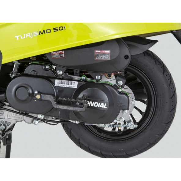 MONDIAL TURISMO 50 CC BENZİNLİ MOPED MAVİ - 2