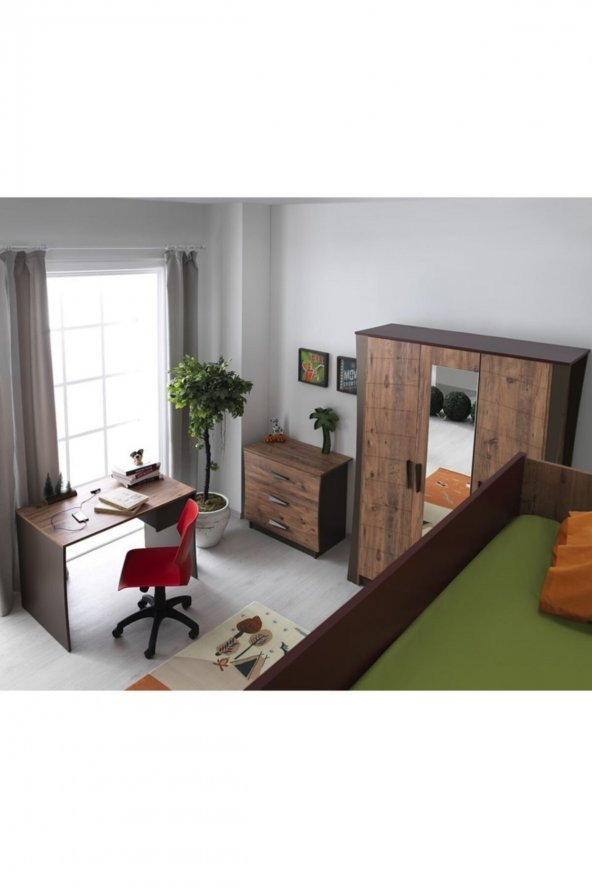 Ünüvar Konsept RENGARENK My World Şifonyer - Resim 3