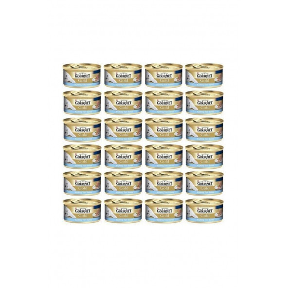 Gourmet Kıyılmış Ton Balıklı 85 gr 24'lü Yetişkin Konserve Kedi Maması ürün görseli