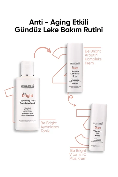 DERMOSKIN Be Bright  ve nemlendirici Vitamin C Plus Krem 33 ml 8697796000875 - 4