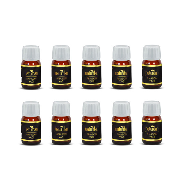 Naturdan Saf Anason Yağı 18 ml 10 Adet