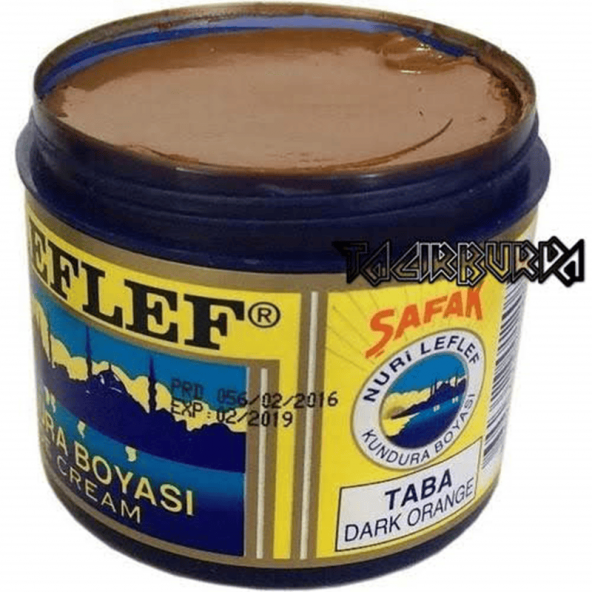 Nuri Leflef Taba Deri Kundura Ayakkabı Boyası Byc.46.212.SYH.