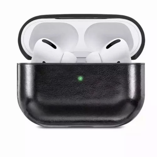 Gpack Apple Airpods Pro Kılıf Suni Deri Kancalı Silikon SF9