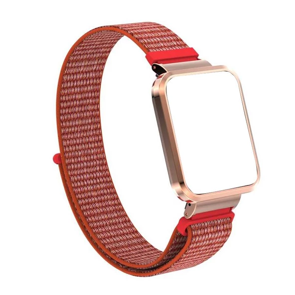 Gpack Xiaomi Redmi Watch 2 Lite Kordon CırtCırt Kumaş Ayarlanabilir KRD 58- - 11