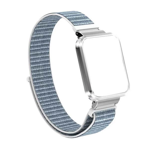 Gpack Xiaomi Redmi Watch 2 Lite Kordon CırtCırt Kumaş Ayarlanabilir KRD 58-