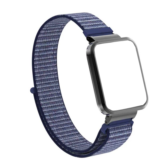 Gpack Xiaomi Redmi Watch 2 Lite Kordon CırtCırt Kumaş Ayarlanabilir KRD 58- - 5