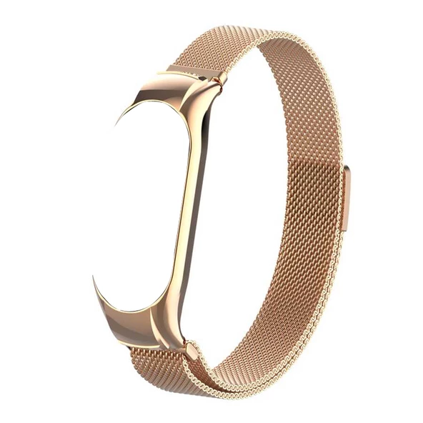 Gpack Xiaomi Mi Band 7 Kordon Hasır Metal Ayarlanabilir KRD 01 - 3