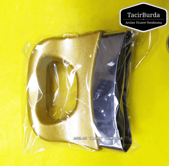 1Adet - Tencere Tava Yan Kulbu Kulp Altın Sarısı.69.113.MTFTM. - 2