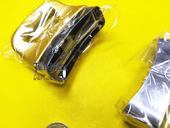 1Adet - Tencere Tava Yan Kulbu Kulp Altın Sarısı.69.113.MTFTM. - 3