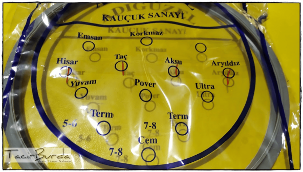 Hisar Düdüklü Tencere Lastiği Adıgüzel Kauçuk Sanayi.90.110.MTFTM. - 2