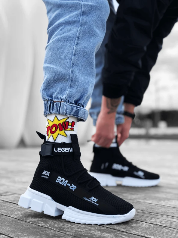 Zr-x700 Tarz Siyah Renk Spor Ayakkabı ürün görseli 1