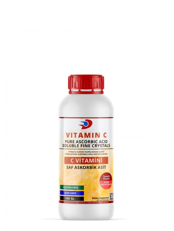 KATIQ Askorbik Asit (C Vitamini, E 300) - 100 Gr. - 2