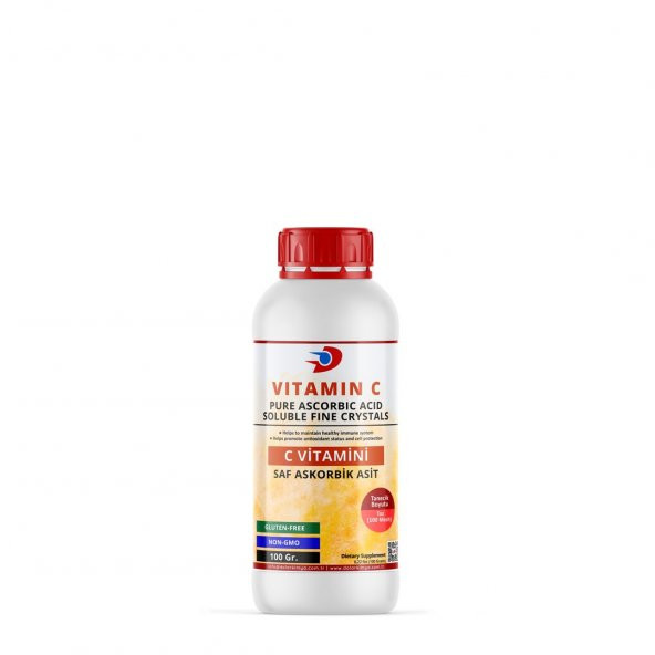 KATIQ Askorbik Asit  - 250 Gram (C Vitamini,E 300)