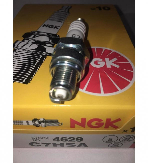 BUJİ 4629 C7-HSA NGK HONDA YAMAHA SUZUKİ ORJİNAL BUJİ - Resim 5