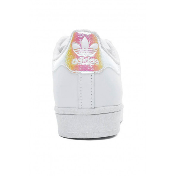 adidas Superstar Kadın Beyaz Spor Ayakkabı FV3139 Hologram - 2