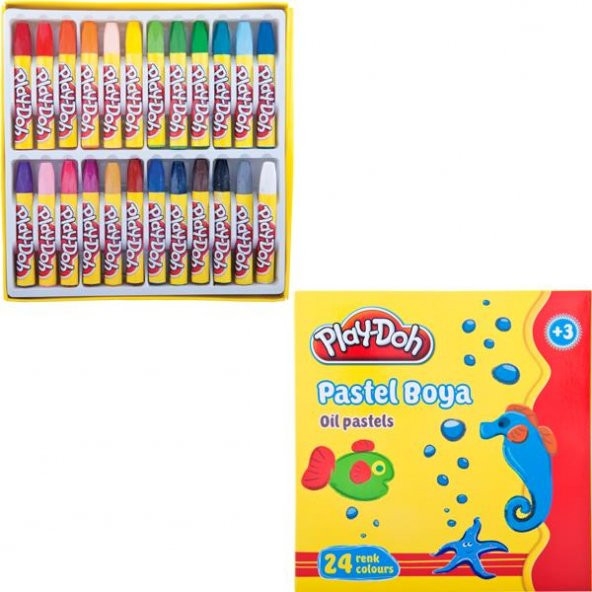 Play-Doh Pastel Boya 24 Renk PLAY-PA004 ürün görseli 1