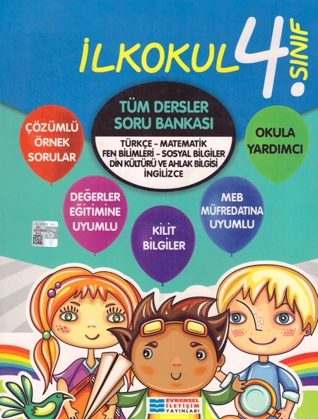 EVRENSEL 4.SINIF TÜM DERSLER SORU BANKASI
