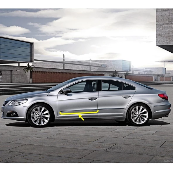 VW Passat CC 2009-2012 Sol Ön Kapı Çıtası Kromaj 3C8853071A