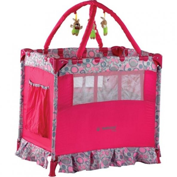 HATTRİCK BABY RPP 008 PARK YATAK VE OYUN PARKI PEMBE - 3