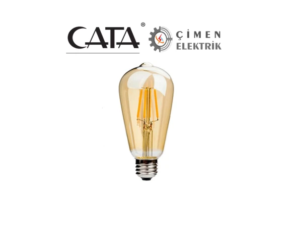 5 ADET CATA CT 4350 4W Led Ampül 2700K Amber