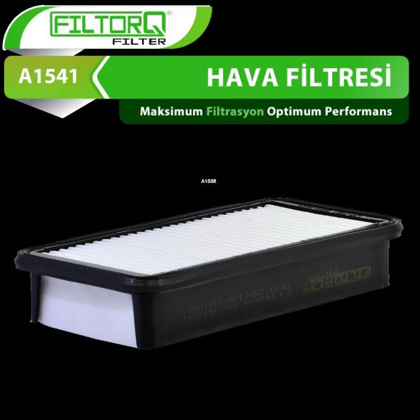 A1541 Kia Rio 2 1.5 Crdi 2005-2011 Filtorq Hava Filtresi ürün görseli