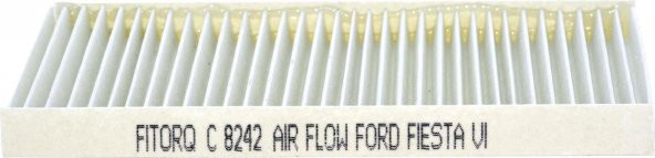 C8242 Ford Fiesta 1.4 Tdci 2008-2016 Filtorq Polen Filtresi
