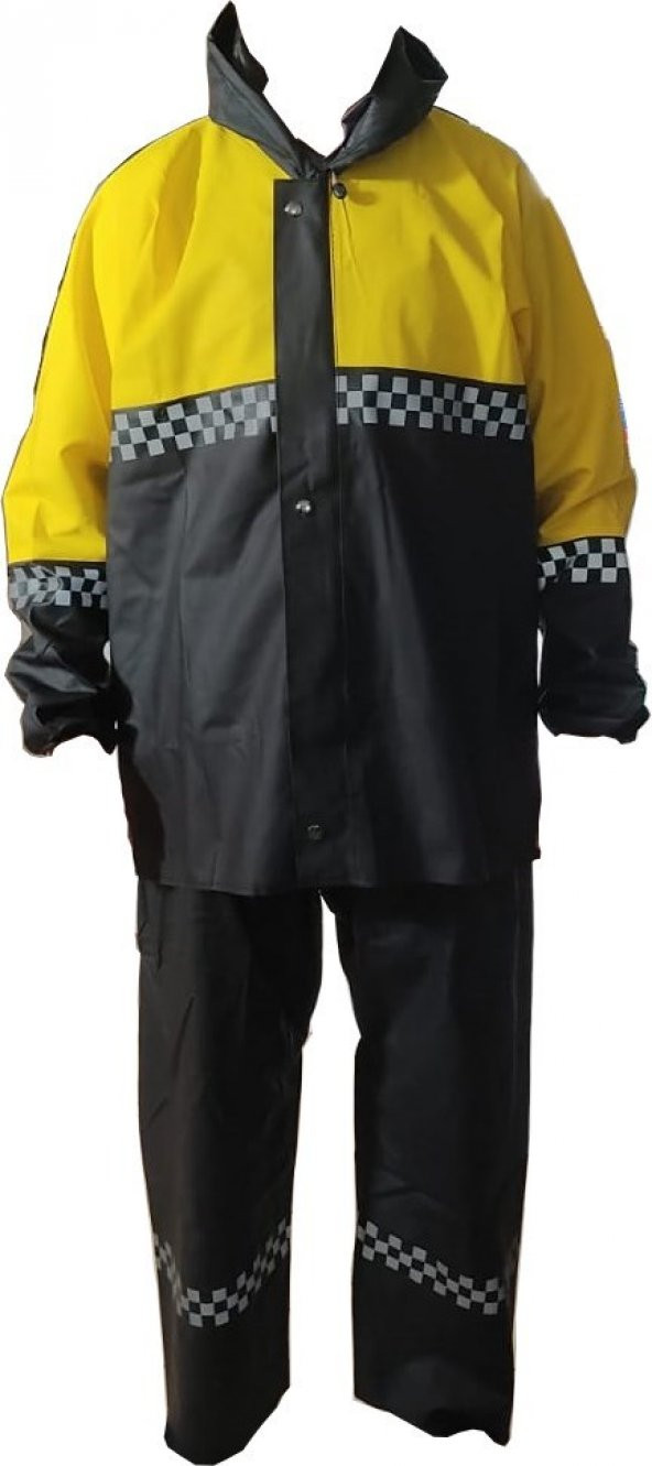 MOTORCU REFLEKTRLÜ KURYE YAĞMURLUK