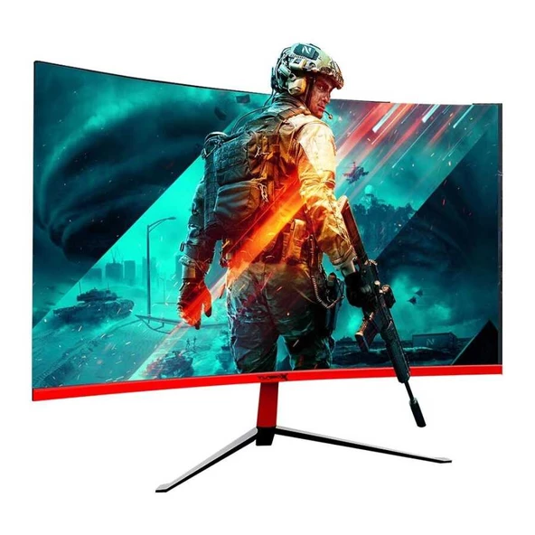 Turbox Tx1650 i7 860 16GB Ram 256GB SSD 4GB GT740 Ekran Kartı 23.6 Curved Çift Monitör Masaüstü Oyun Bilgisayarı - 5