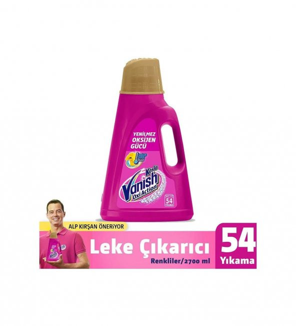 Kosla Vanish Oxi Action Renkliler İçin Leke Çıkarıcı 2700 Ml. - 54 Yıkama - 1 Adet - 1