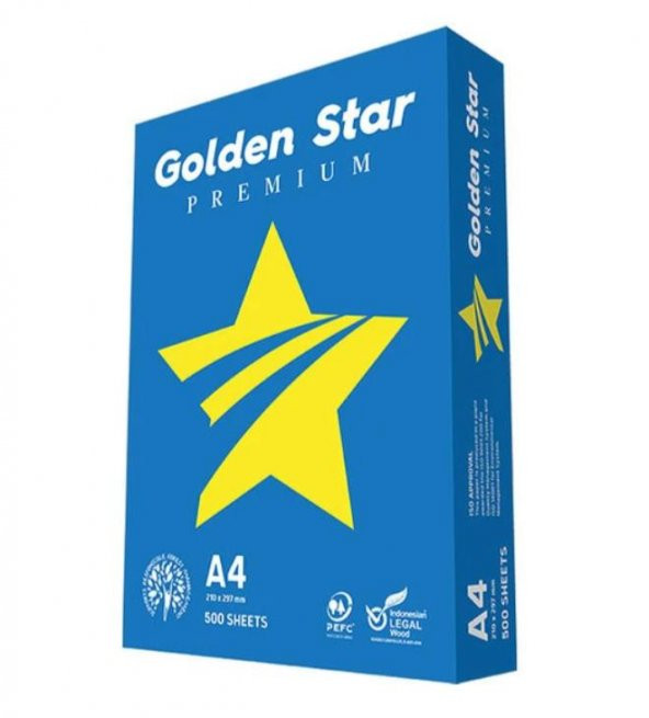 Golden Star Premium A4 Kağıdı 210x297 mm 500lü