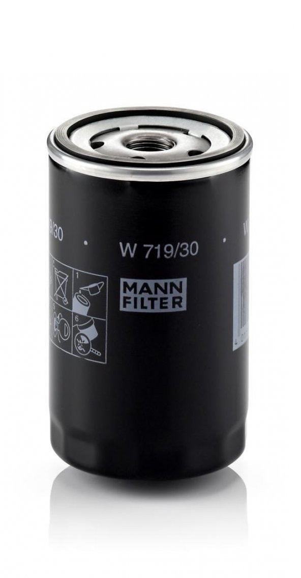 W 719/30 Mann Volkswagen Polo 1.6-1.8 Benzin 95-2009 Yağ Filtresi