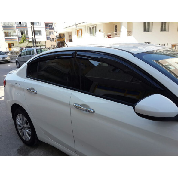 Fiat Egea Mügen Cam Rüzgarlığı Sedan 2015 Sonrası 4 Lü Ithal - Resim 3