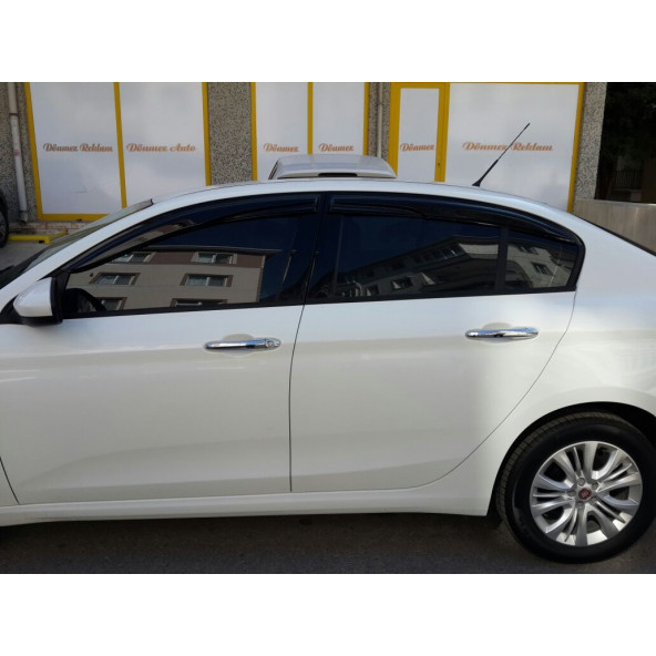 Fiat Egea Mügen Cam Rüzgarlığı Sedan 2015 Sonrası 4 Lü Ithal - Resim 4