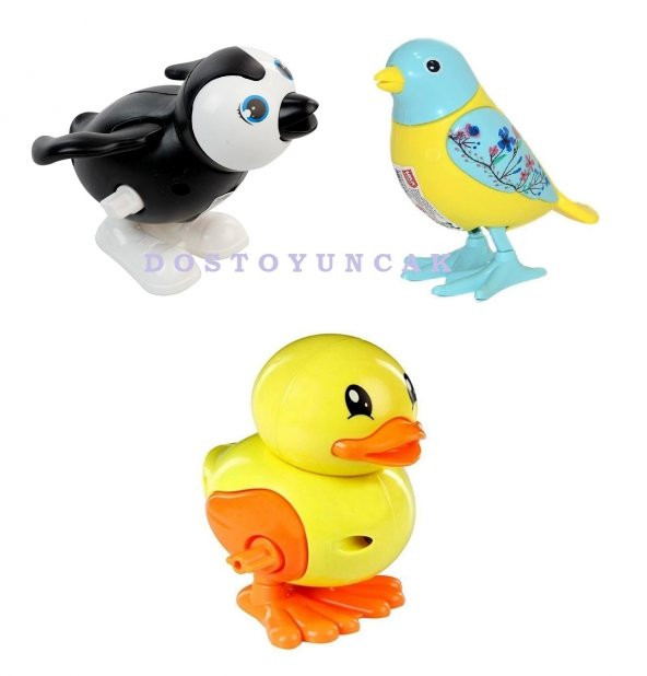 Kurmalı Zıplayan Penguen Kuş Ördek Emekleme Arkadaşı